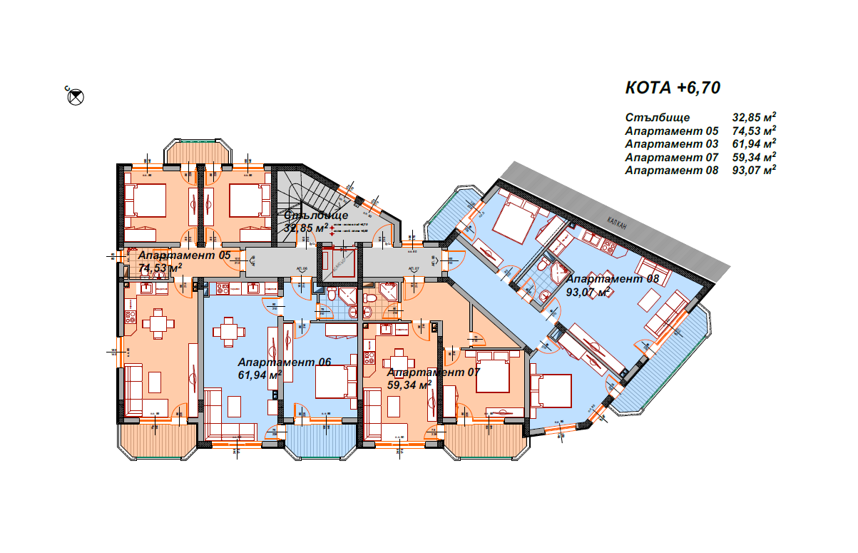 Aytos Royal · Kat planı